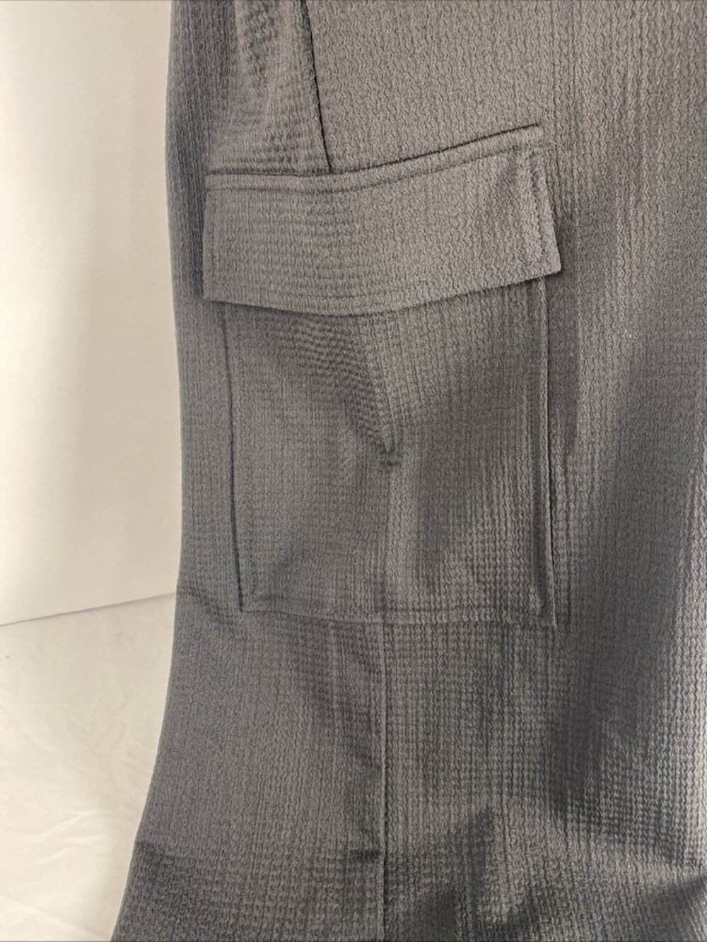 Knit Works Girls Short Sleeve Small 7-8 Black Waffle Jumpsuit Round Neckline - Picture 2 of 16